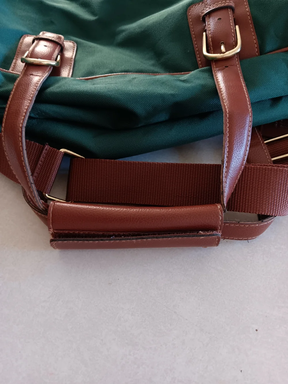 Green Leather-Trim Weekender Bag - Polo by Ralph Lauren
